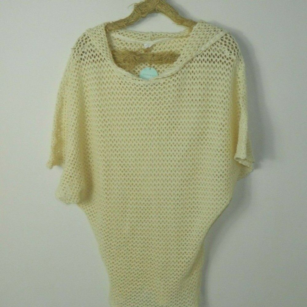 ‎Undrest by the Sea Anthropologie Coverup Ivory